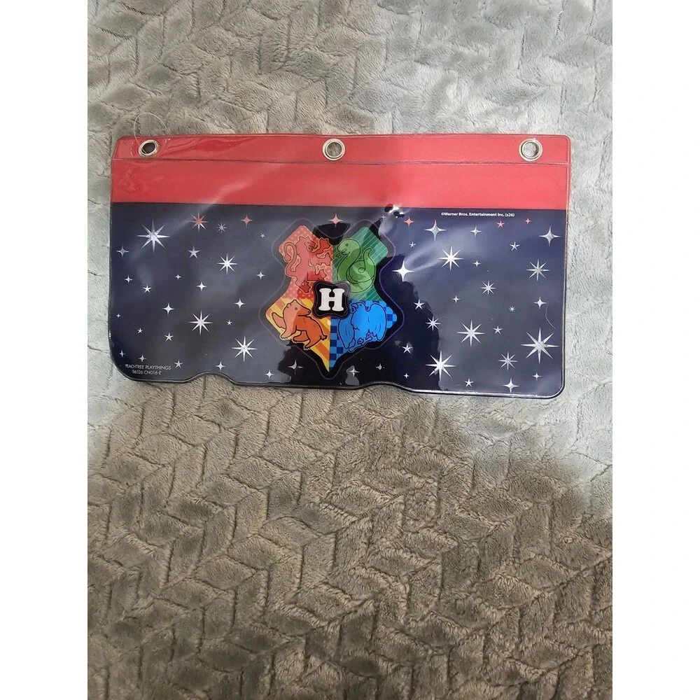 Harry Potter Zipper Pouch Makeup Pencil Bag NEW with Tags Hogworts Cosmetic Bag